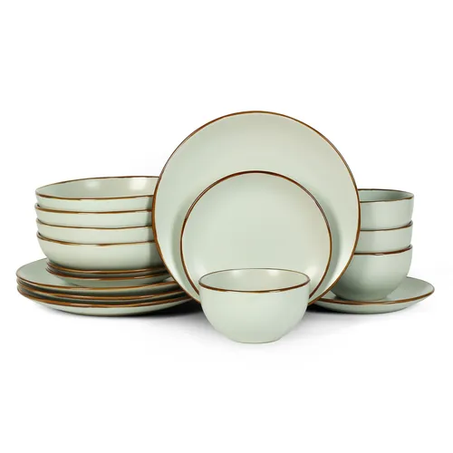 Stone Lain Brasa Stoneware 16-Piece Dinnerware Set