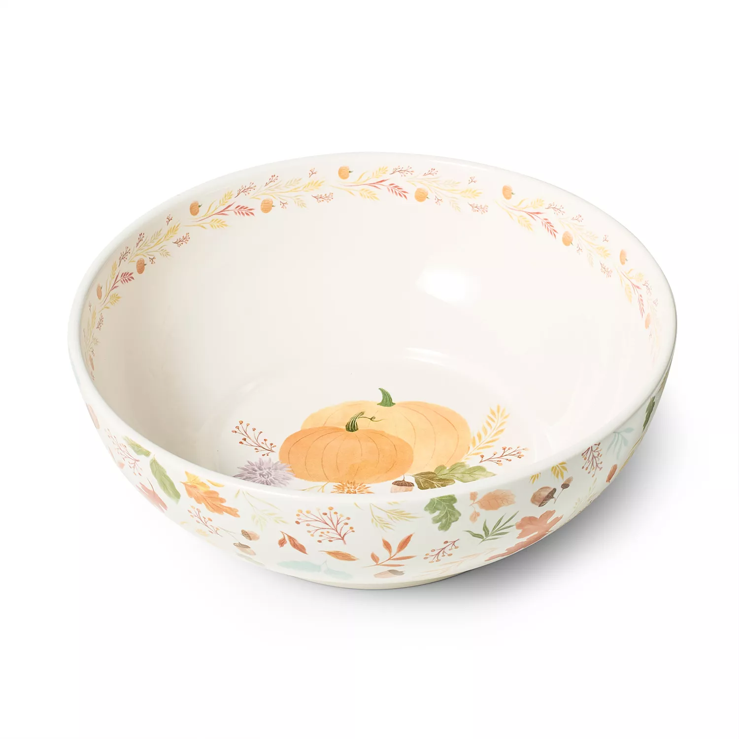 Sur La Table Thanksgiving Pumpkin Serving Bowl