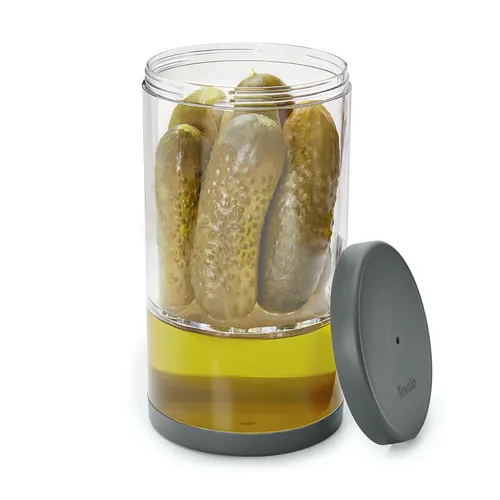 Tovolo Dual Straining Pickle & Olive Jar
