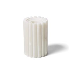 Sur La Table Fluted Marble Taper Holder