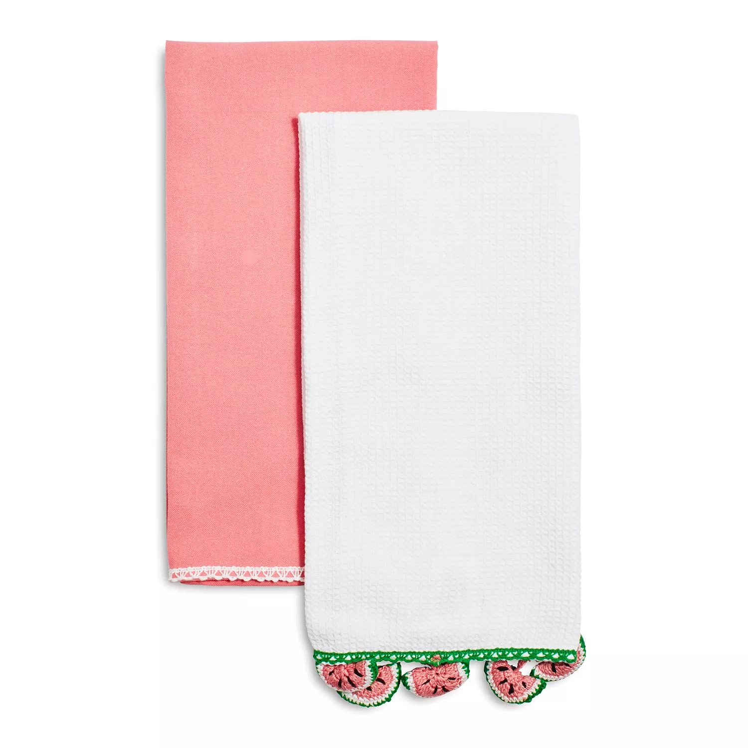 Sur La Table Watermelon Crochet Kitchen Towels, Set of 2