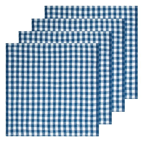 Caravan Picnic Linen Napkins, Set of 4