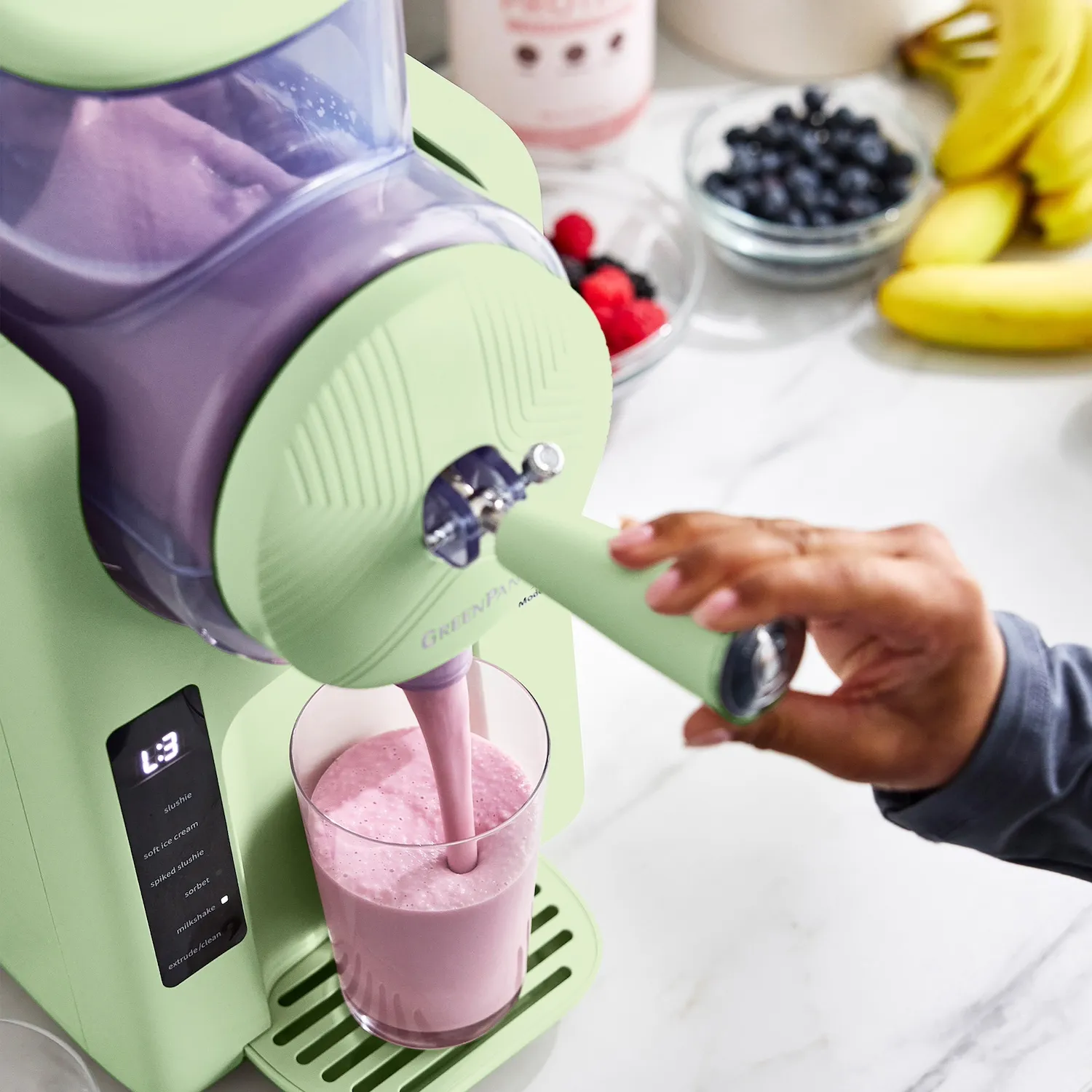 GreenPan Frost Ice Cream & Frozen Drink Maker 