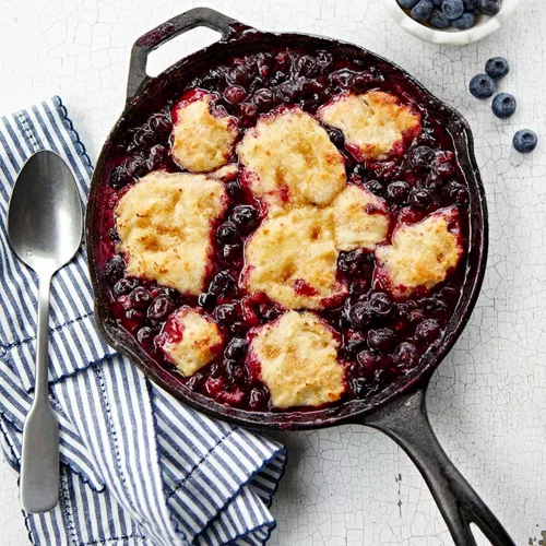 Summer Berry Cobbler