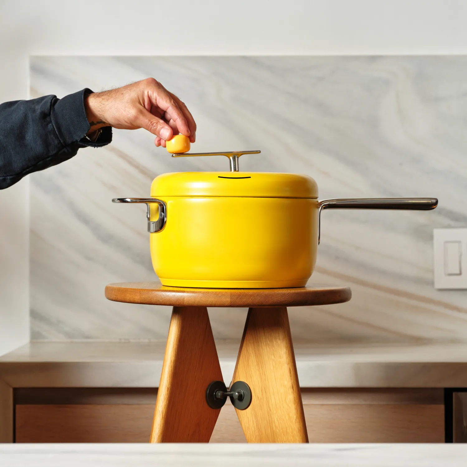Popsmith Modern Stovetop Popcorn Popper with Buttery Popcorn Kits