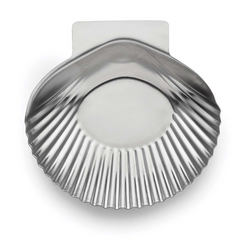 Outset All-Purpose Grillable Stainless Steel Seashells, Set of 12