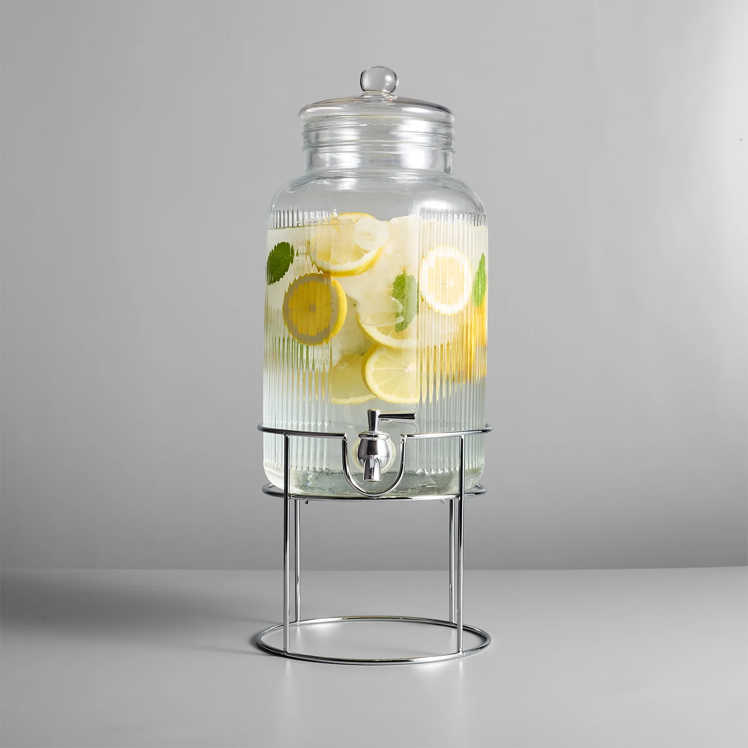 Sur La Table Glass Beverage Jar Stand