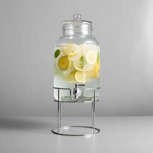 Sur La Table Glass Beverage Jar Stand