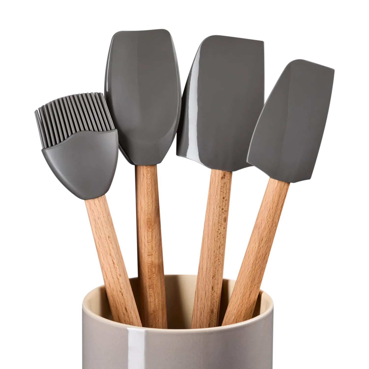 Le Creuset Peche 5-Piece Crock & Tool Set