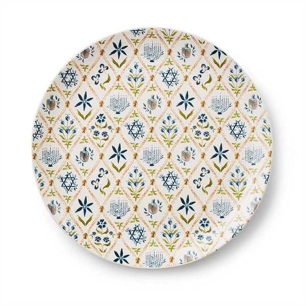 Sur La Table Hanukkah Round Serving Platter
