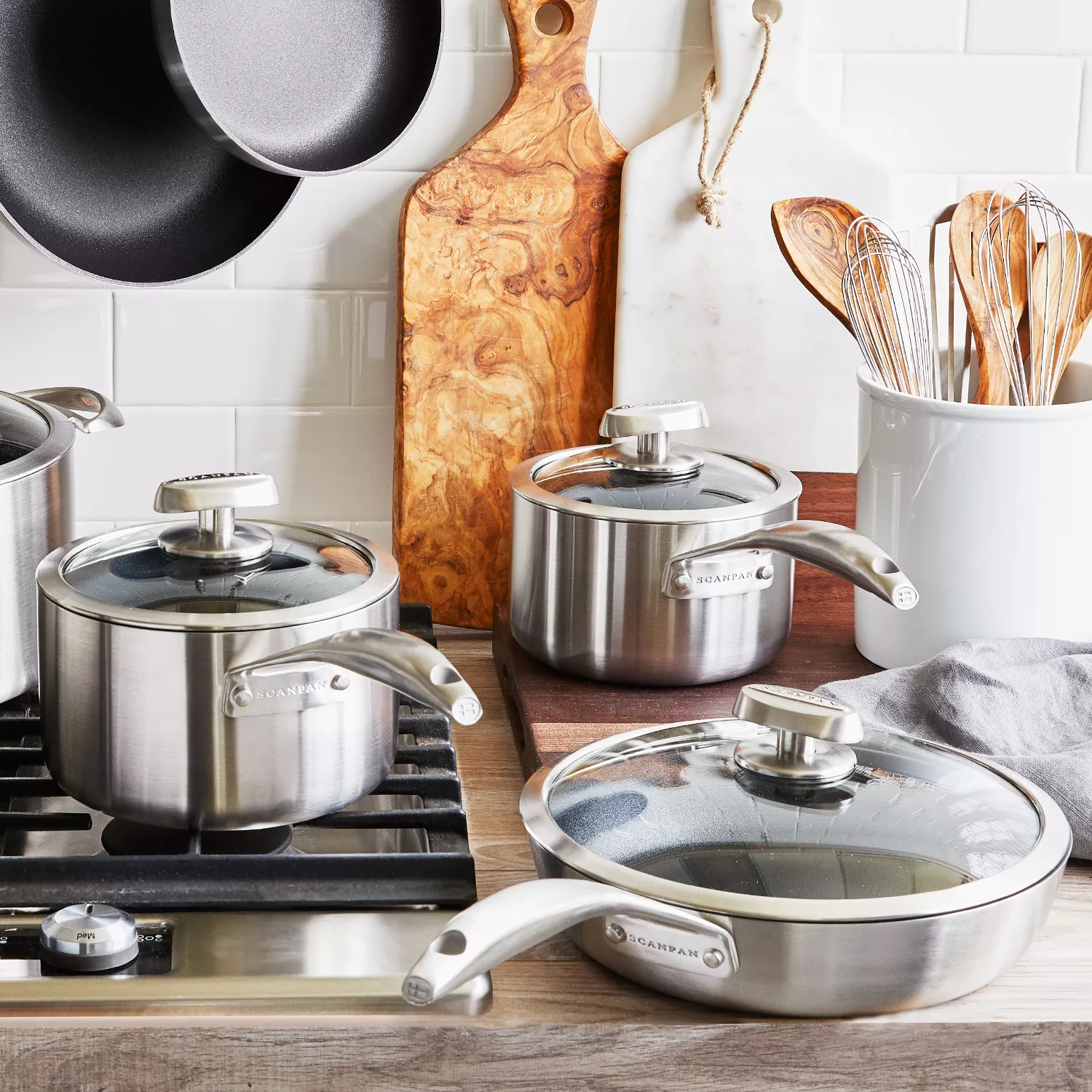 Le Creuset 10-Piece Stainless Steel Set