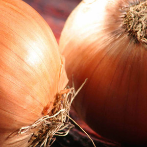 Caramelized Onion and Goat Cheese Tart with Red Pepper Foam