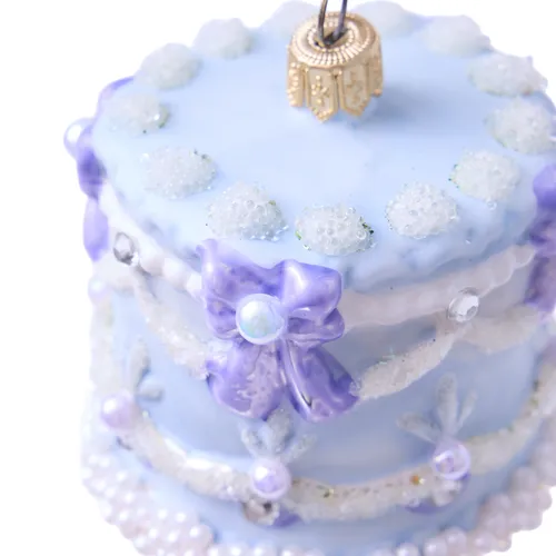 Sur la table Vintage Pink Cake Ornament