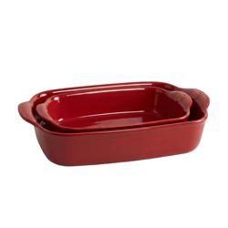 Emile Henry 2-Piece Small & Medium Rectangular Baker Set
