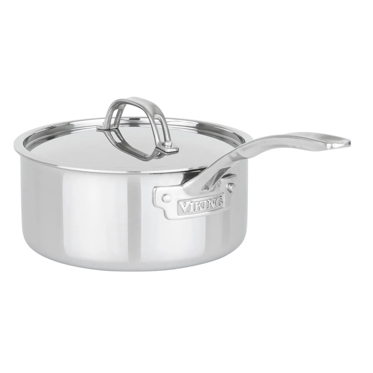 Viking PureGlide Pro 3-Ply Saucepan w/ Glass Lid