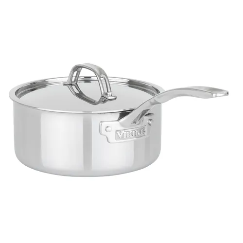Viking PureGlide Pro 3-Ply Saucepan w/ Glass Lid