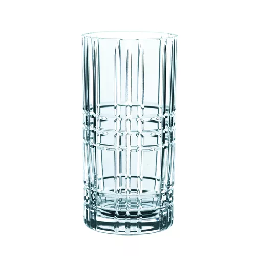 NACHTMANN Square Highball Glasses, Set of 4
