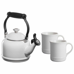 Le Creuset 3-Piece Demi Kettle & Mug Set I have 2 tea kettles in different colors