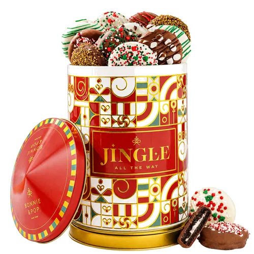 Bonnie & Pop Jingle All The Way Cookie Tin