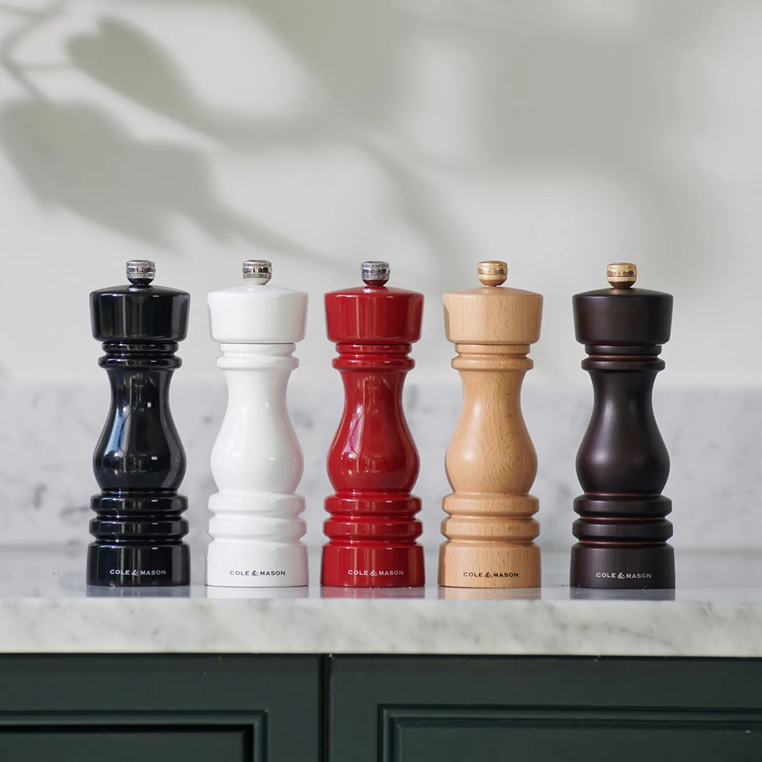 Cole & Mason London Pepper Mills, 7" 