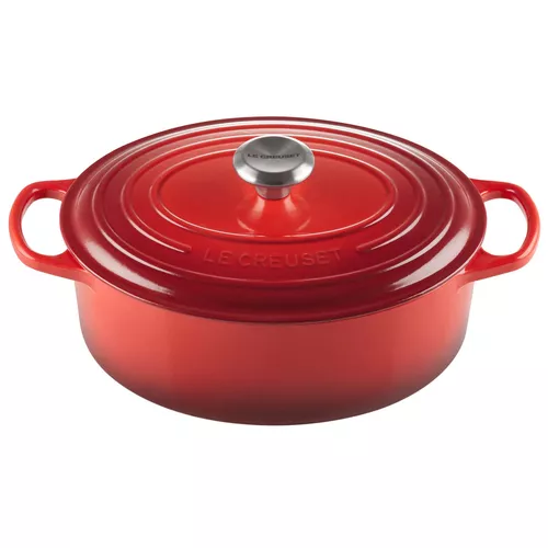 Le Creuset Signature Cherry Oval Dutch Oven, 5 qt.