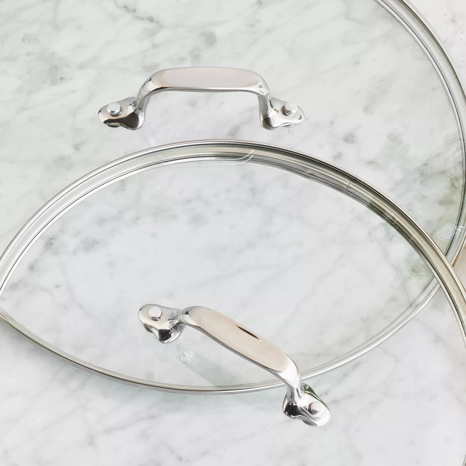 All-Clad HA1 2-Piece Glass Lid Set, 10" & 12"