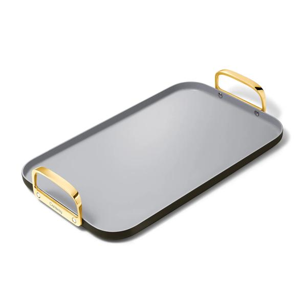 Caraway Ceramic Nonstick Double Burner Griddle, 19"x12"