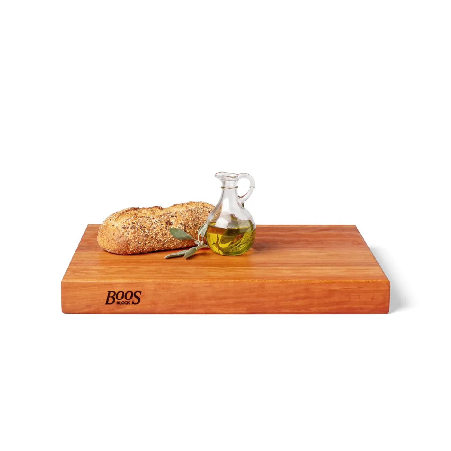 John Boos Cherry Edge-Grain Cutting Boards, 2" Thick 