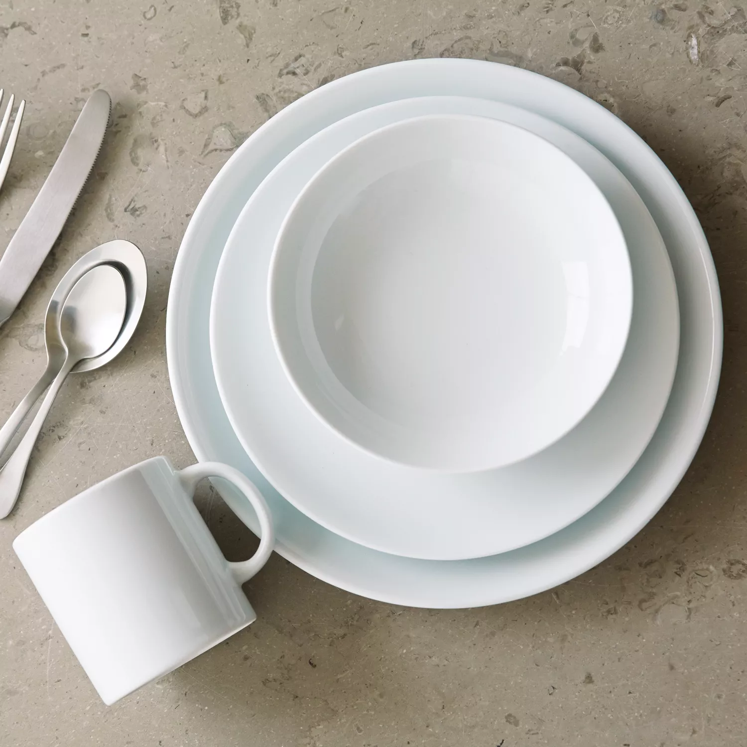 Sur La Table Coupe 16-Piece Dinnerware Set