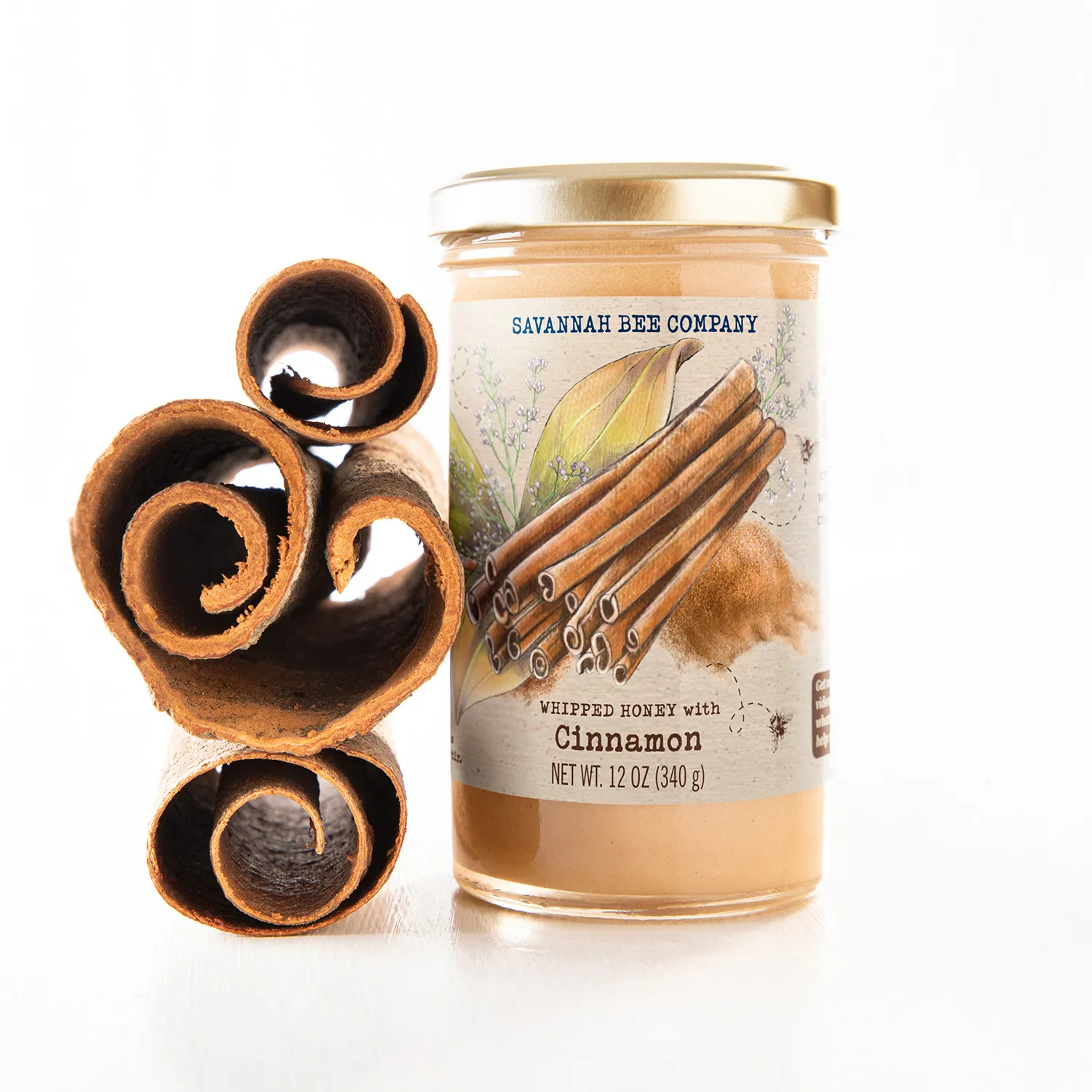 Savannah Bee Company Whipped Cinnamon Honey