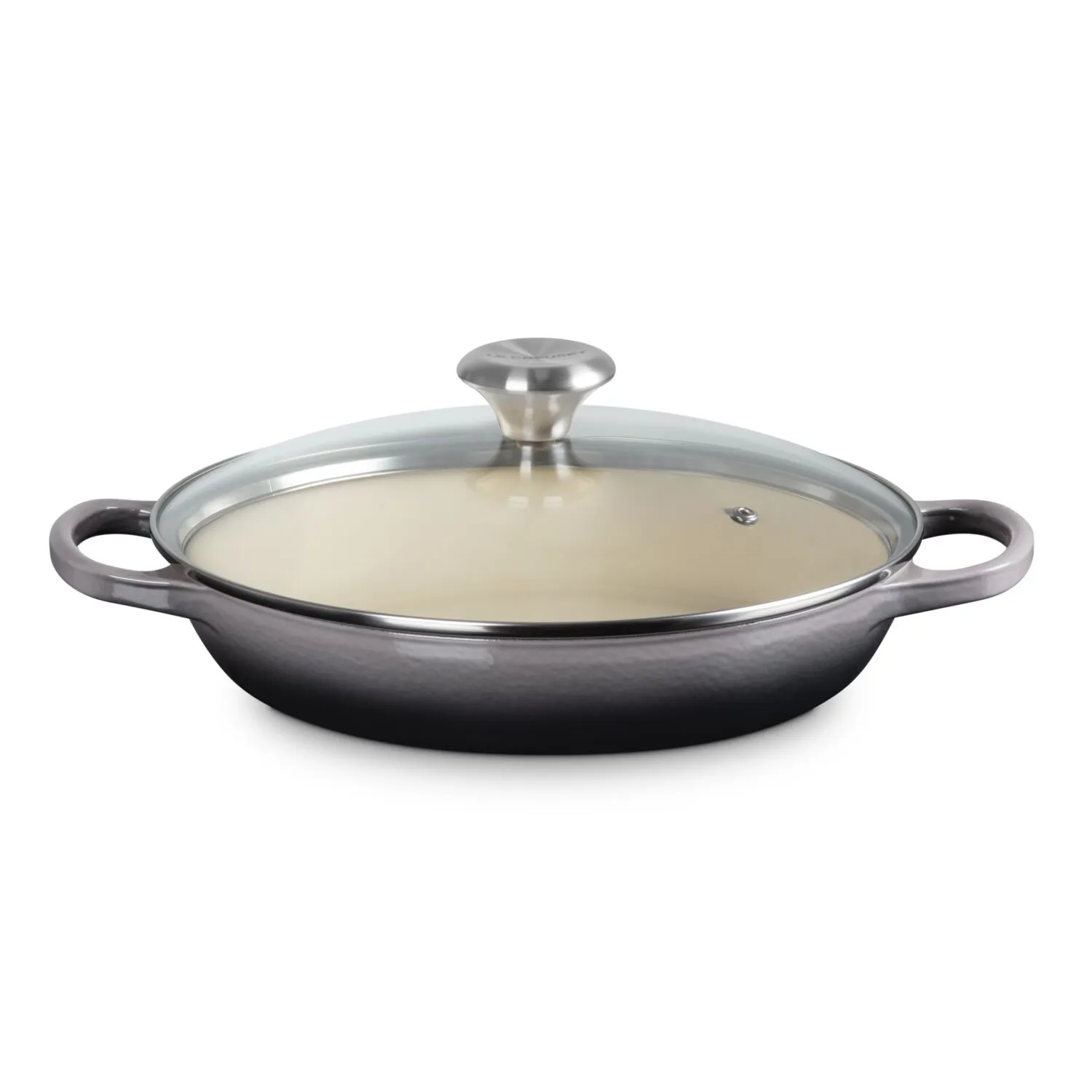 Le Creuset Signature Braiser with Glass Lid, 2.25 qt.