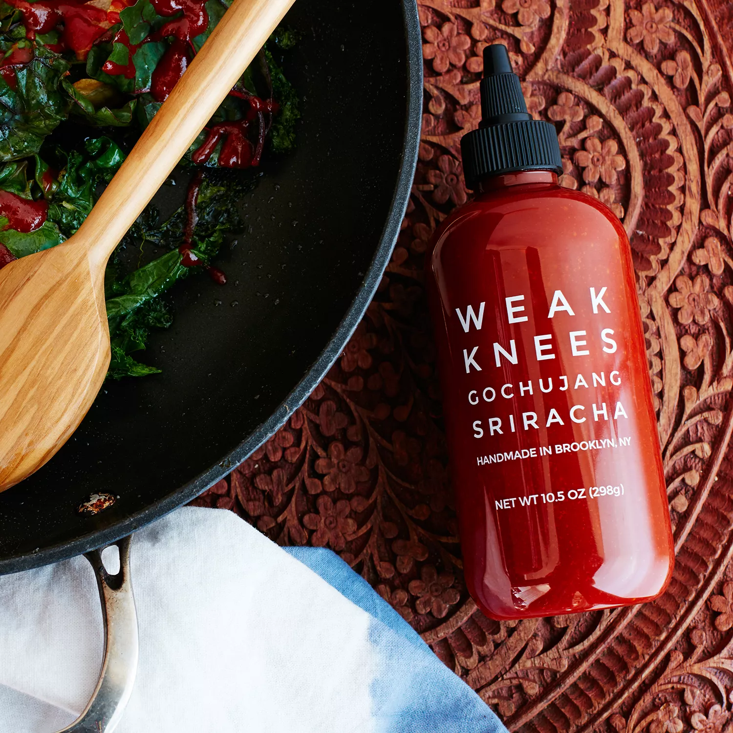 Bushwick Kitchen Weak Knees Gochujang Sriracha