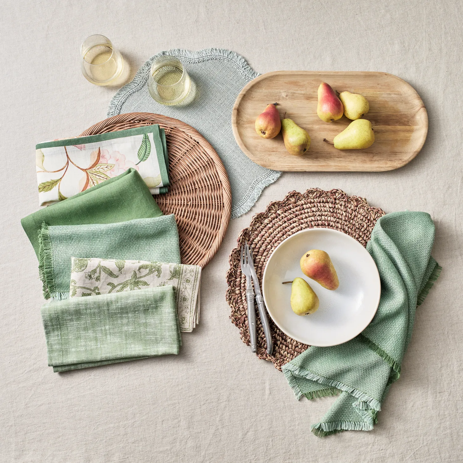 Sur La Table Sisal Scallop Placemat