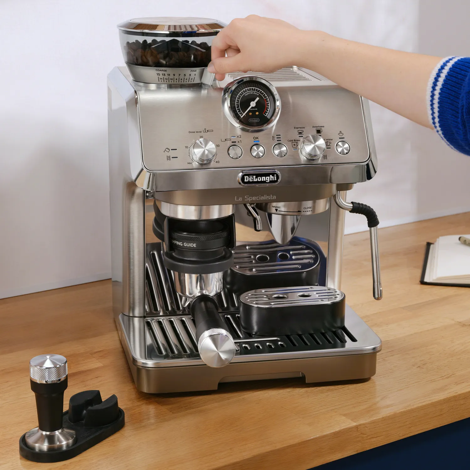 De'Longhi La Specialista Arte Evo Espresso Machine with Cold Brew