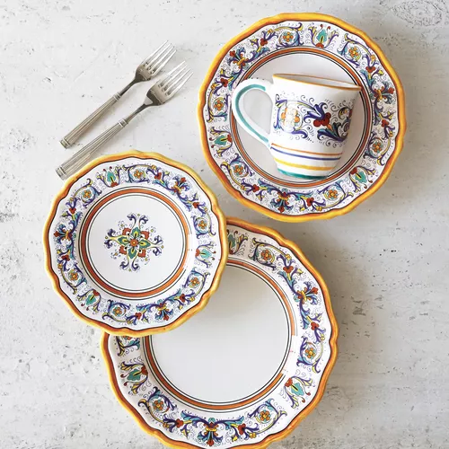 Sur La Table Nova Deruta 16-Piece Dinnerware Set