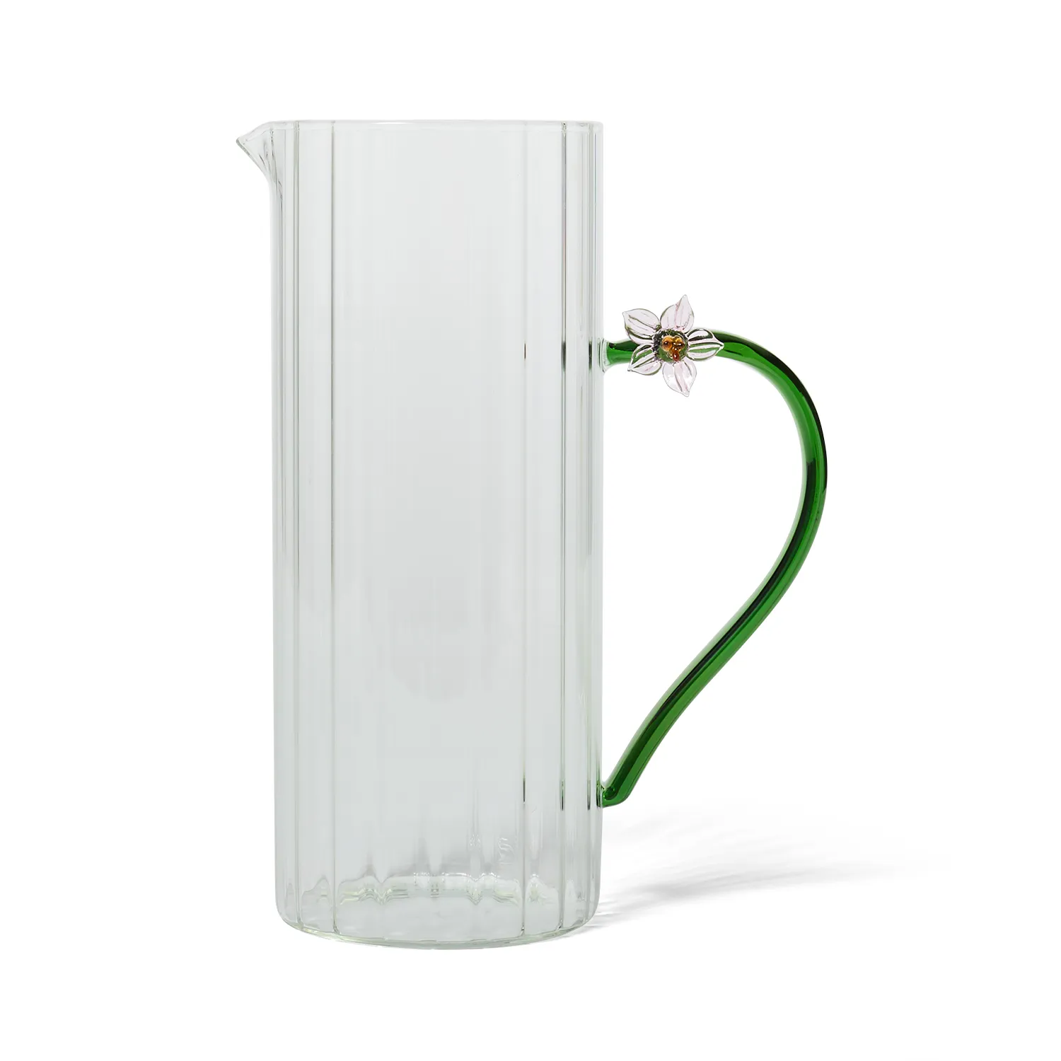 Sur La Table Floral Stem Pitcher