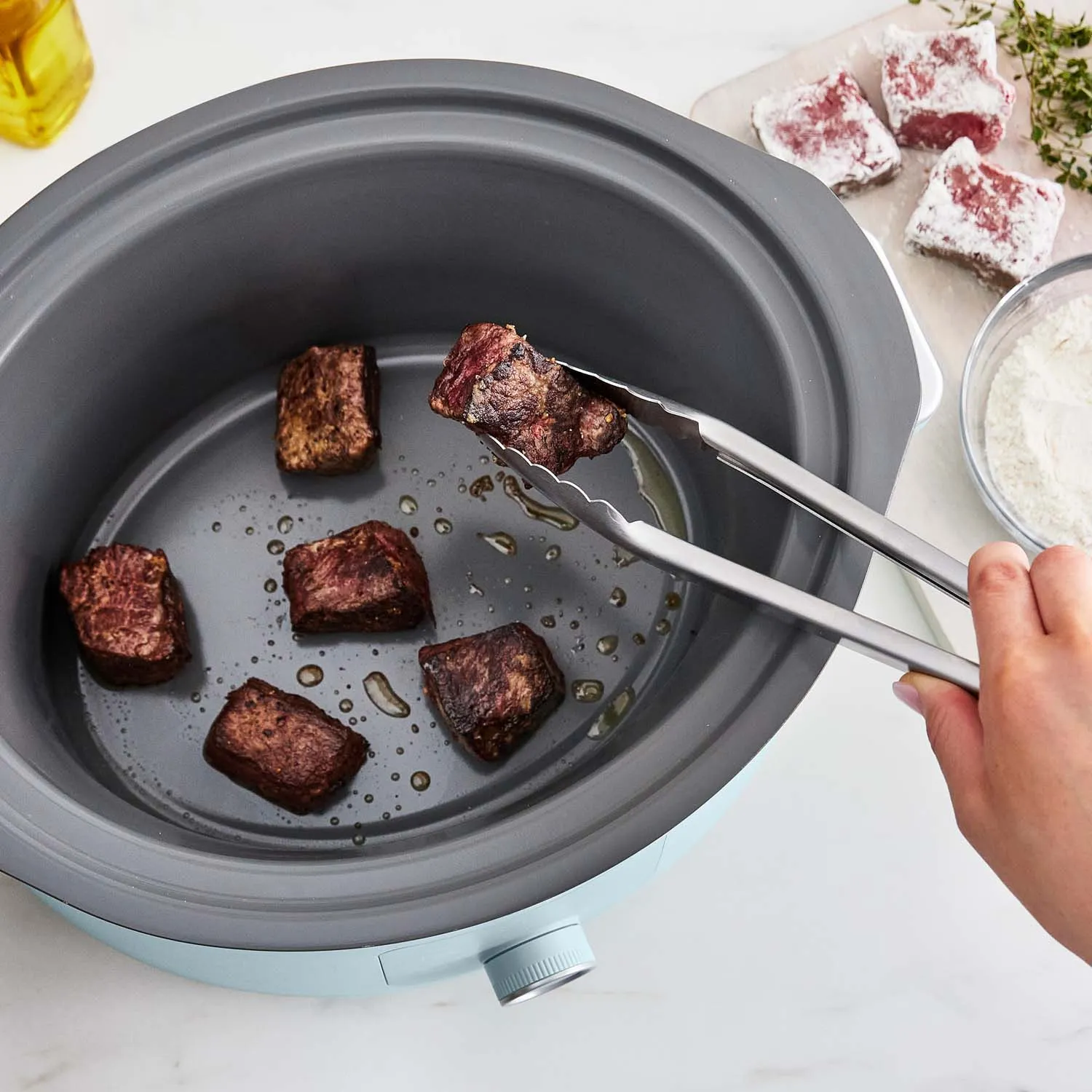 Martha Stewart by GreenPan Slow Cooker, 8qt.
