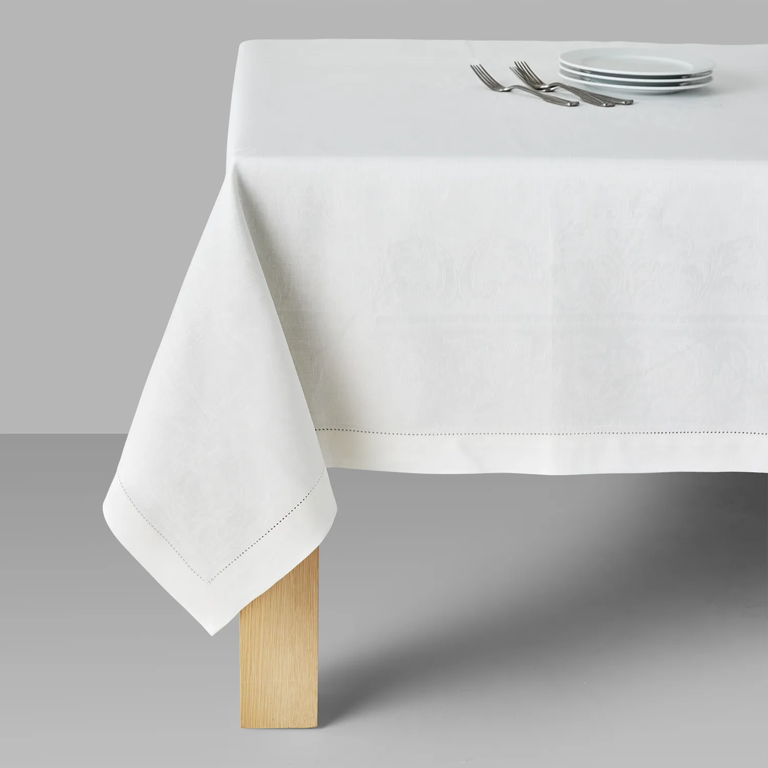 French Home Arboretum Linen Tablecloth
