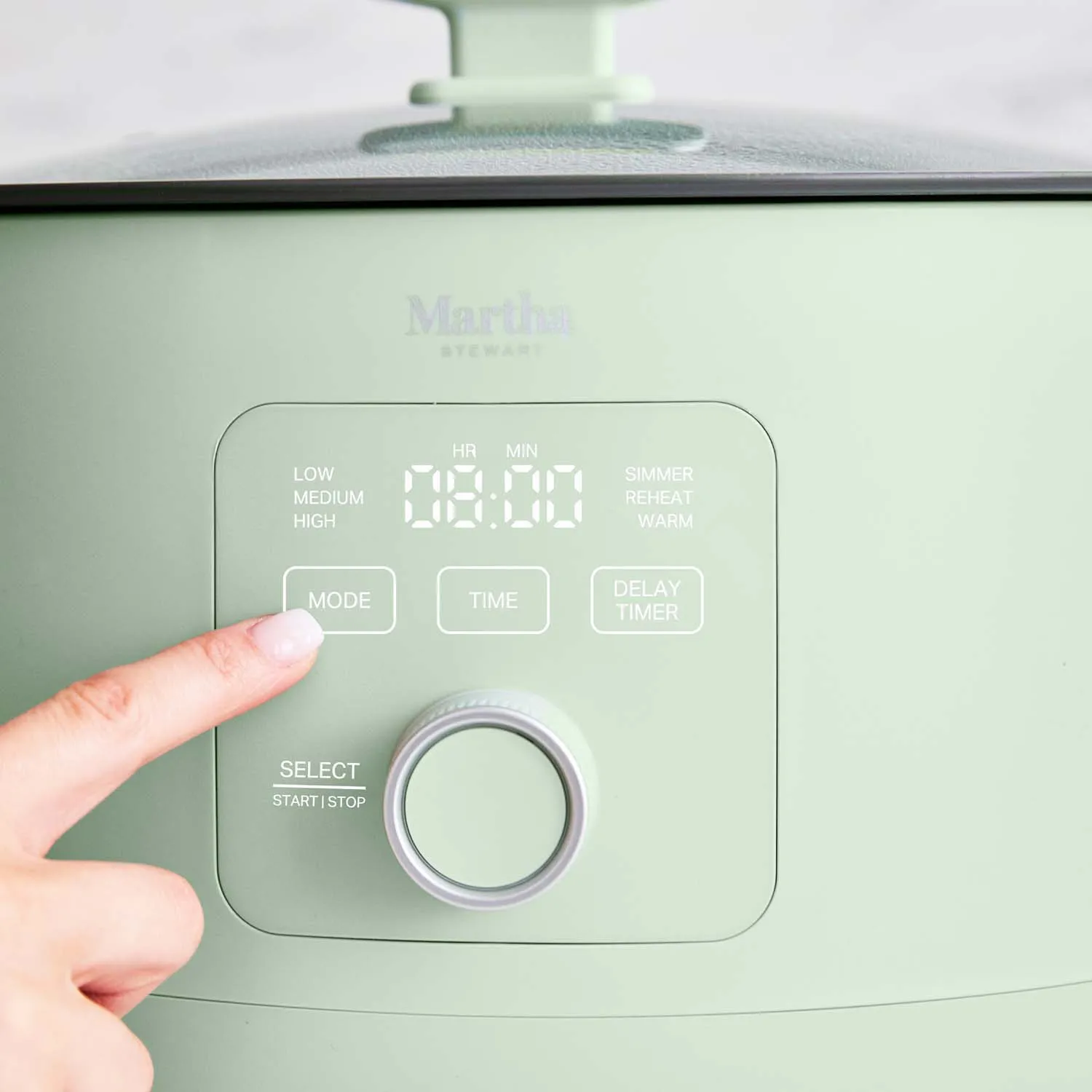 Martha Stewart by GreenPan Slow Cooker, 8qt.