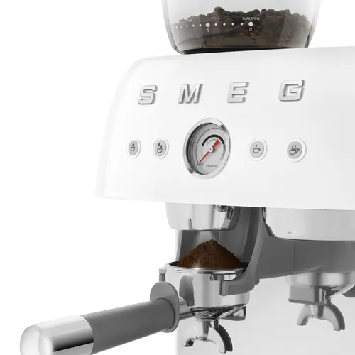 Smeg 50s Retro Style Aesthetic Espresso Machine with Grinder