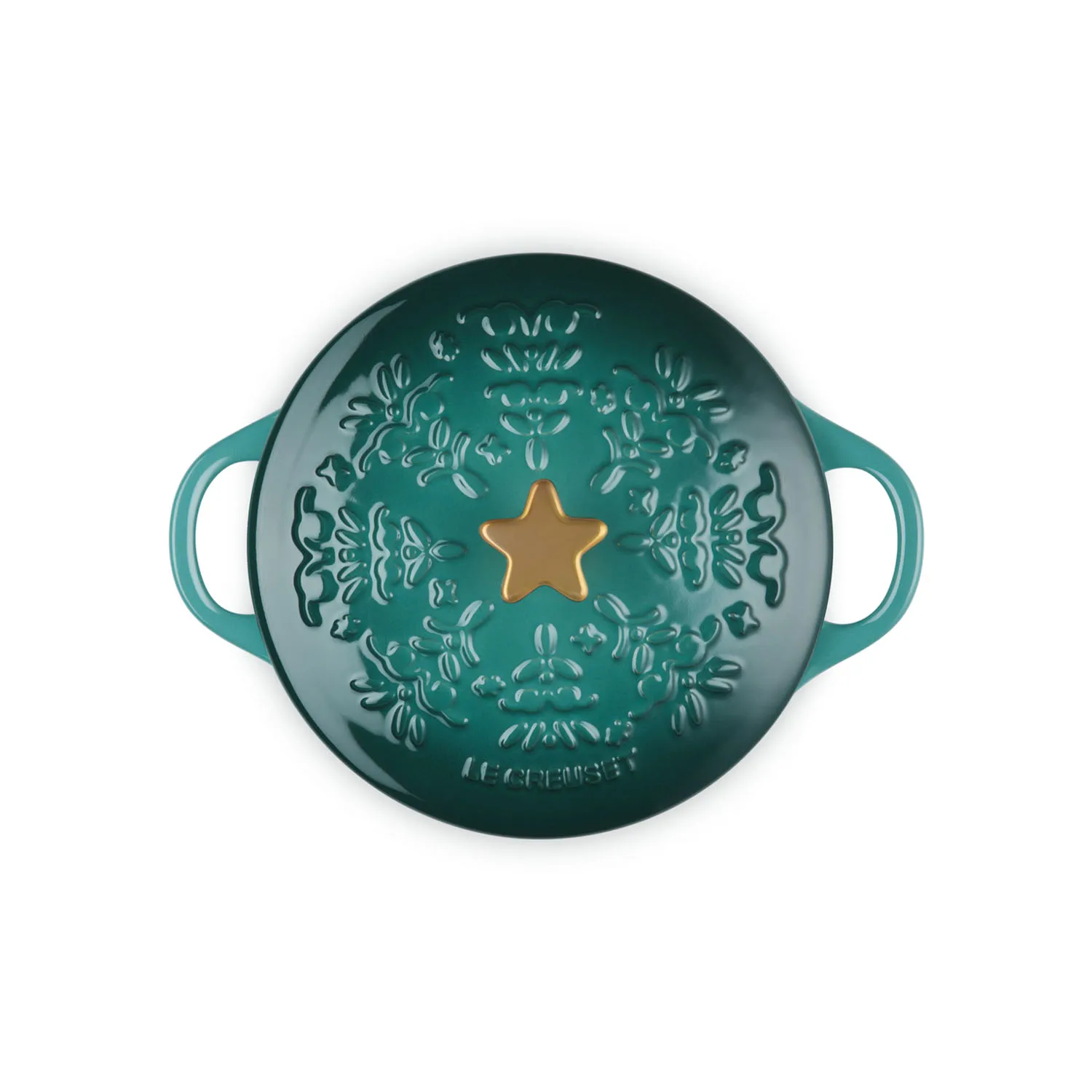 Le Creuset Stoneware Mini Cocotte with Star Knob, 24 oz.