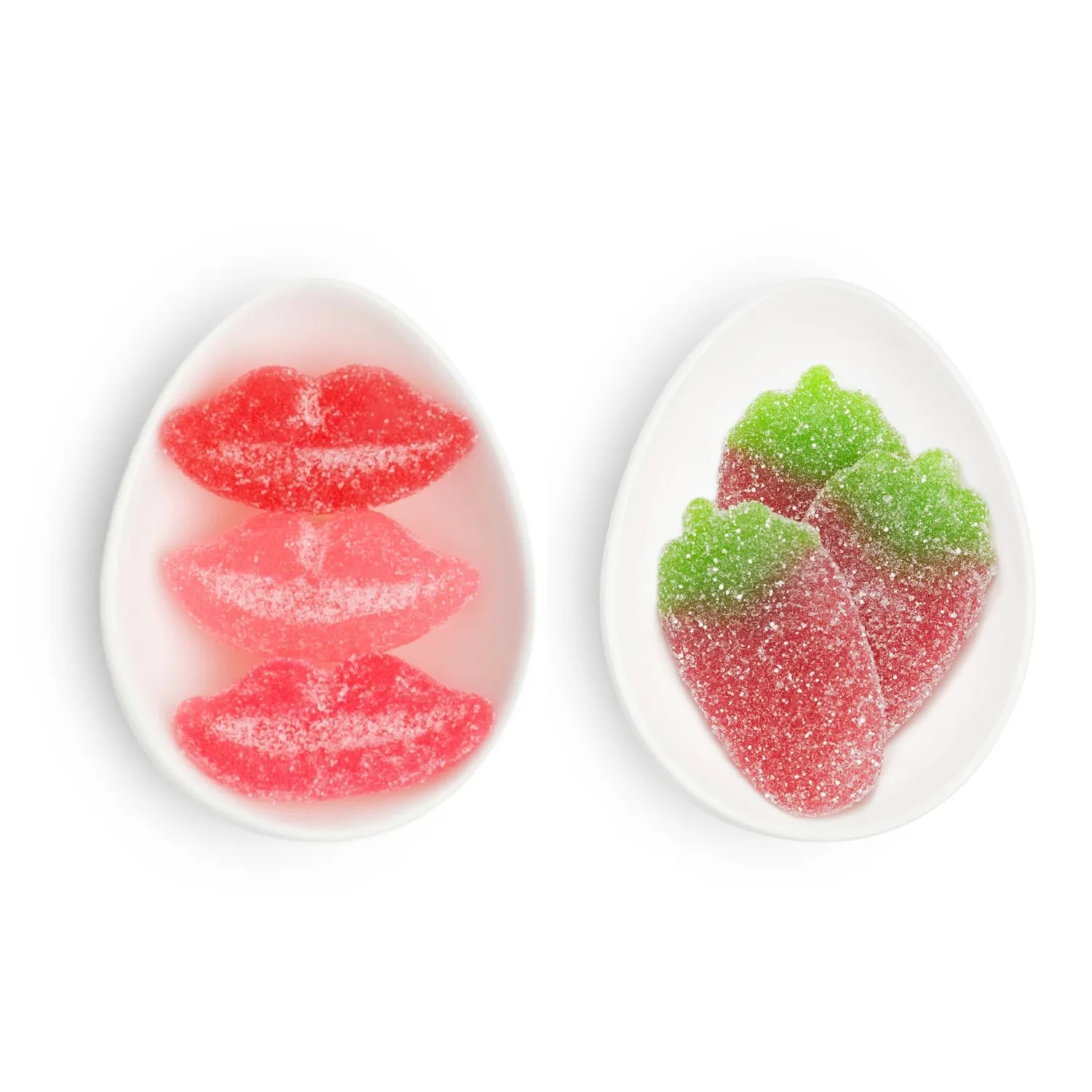 Sugarfina Sugar Lips & Sour Strawberries Candy Mixed Bag Duo
