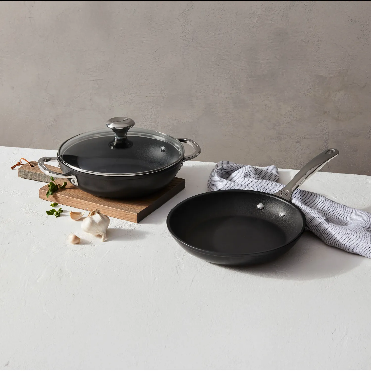 Le Creuset Toughened Nonstick PRO 3-Piece Cookware Set
