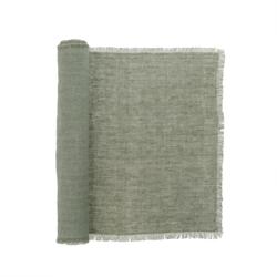 Indaba Fringe Linen Runner, 72