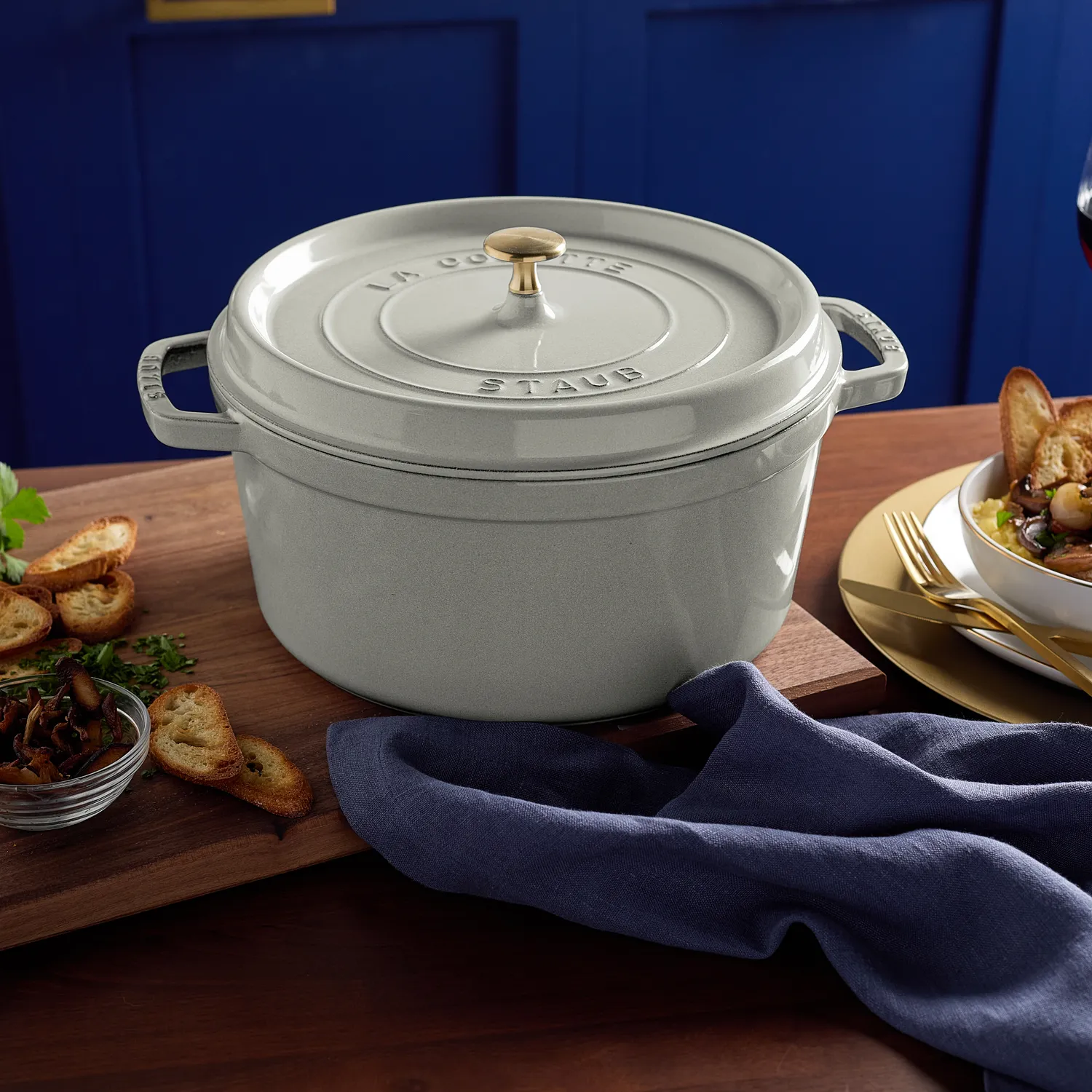 Staub Round Dutch Oven, 7 qt.