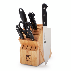 Zwilling J.A. Henckels 7-Piece Gourmet Knife Block These knives were a wedding gift