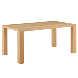 Iver Wood Dining Table, 84" 