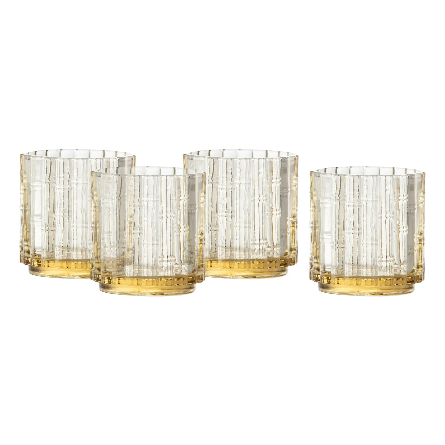 Fortessa Mahalo Double Old-Fashioned Glasses, Set of 4
