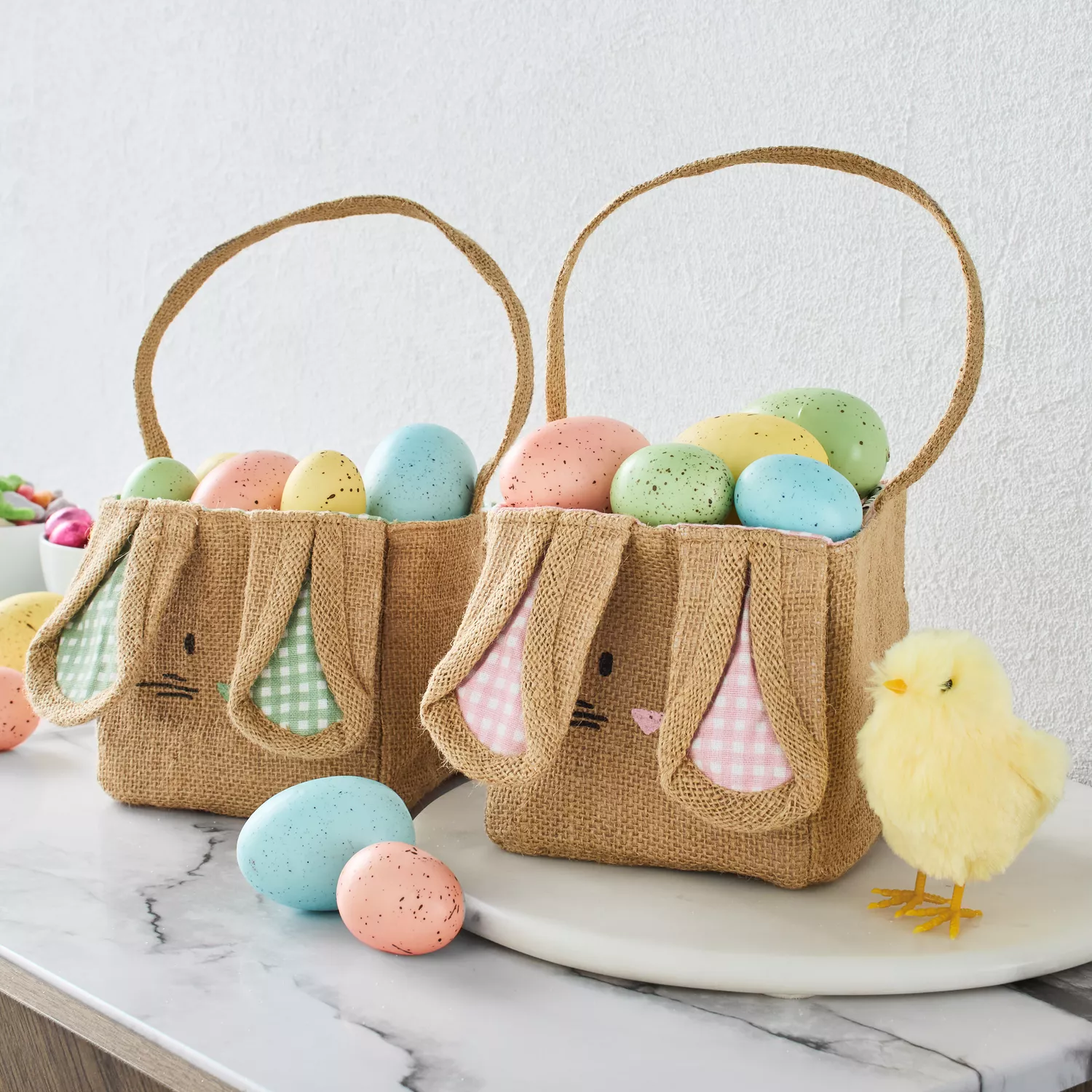 Sur La Table Blue Easter Bunny Basket | Sur La Table