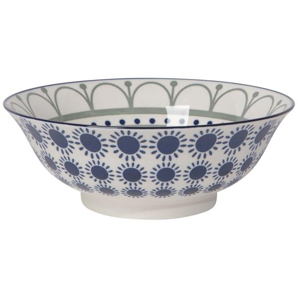 Stamped Sun Pattern Bowl, 8"